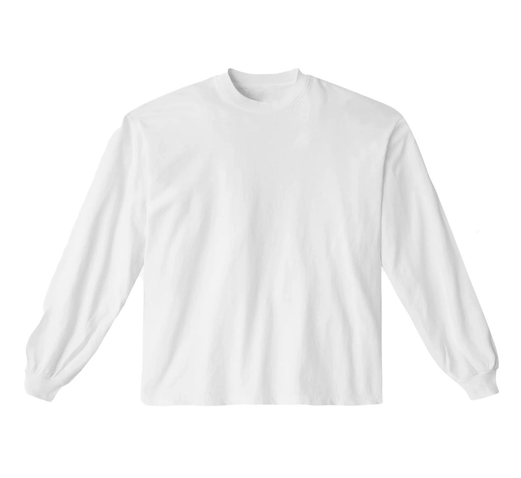 SHAKAWEAR WHITE LONGSLEEVE (FRONT PRINT ONLY)
