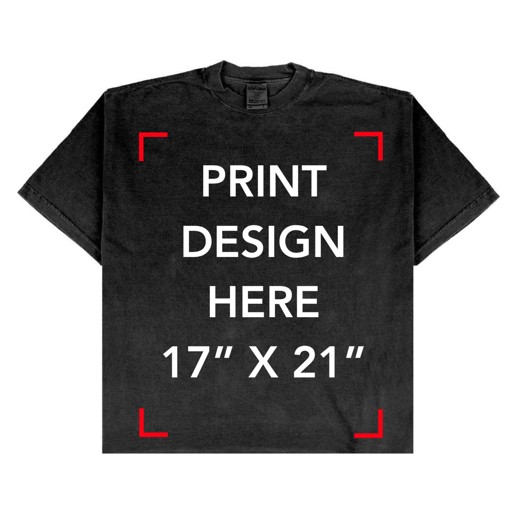 SHAKAWEAR BLACK (FRONT PRINT ONLY)